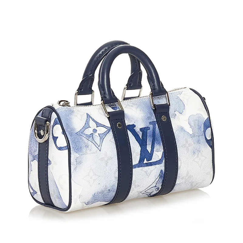 Louis Vuitton Monogram Watercolor Keepall XS (SHG-35308)