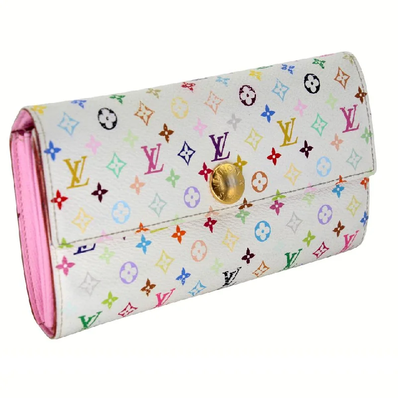 Louis Vuitton Sarah Monogram Canvas Takashi Murakami Wallet LV-0308N-0063