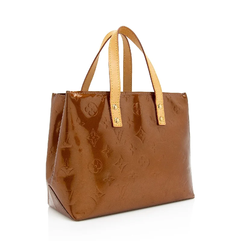 Louis Vuitton Vintage Monogram Vernis Reade PM Tote (SHF-22964)