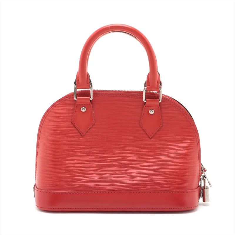 LOUIS VUITTON Alma BB in Epi Red M41160 Ladies