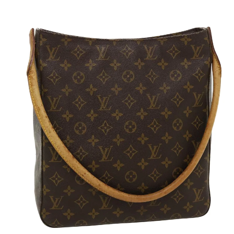 Louis Vuitton Brown Canvas Looping GM shoulder bag