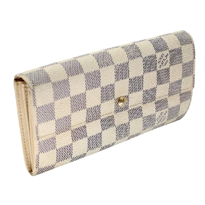 Louis Vuitton Azur Canvas Sarah GM Long Wallet LV-W0107P-0004