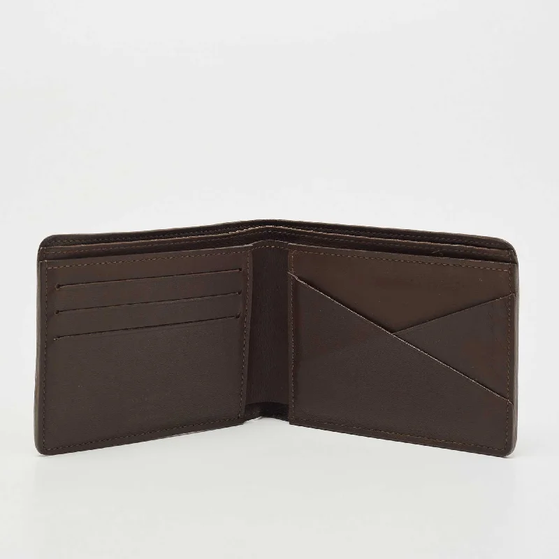 LOUIS VUITTON Brown Infini Leather Multiple Bifold Wallet