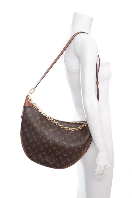 Louis Vuitton Brown Reverse Monogram Hobo