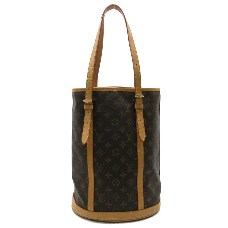 LOUIS VUITTON Bucket GM Tote Bag Brown Monogram PVC coated canvas M42236