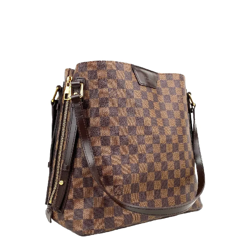 Louis Vuitton Cabas Rivington Damier Ebene Canvas Tote