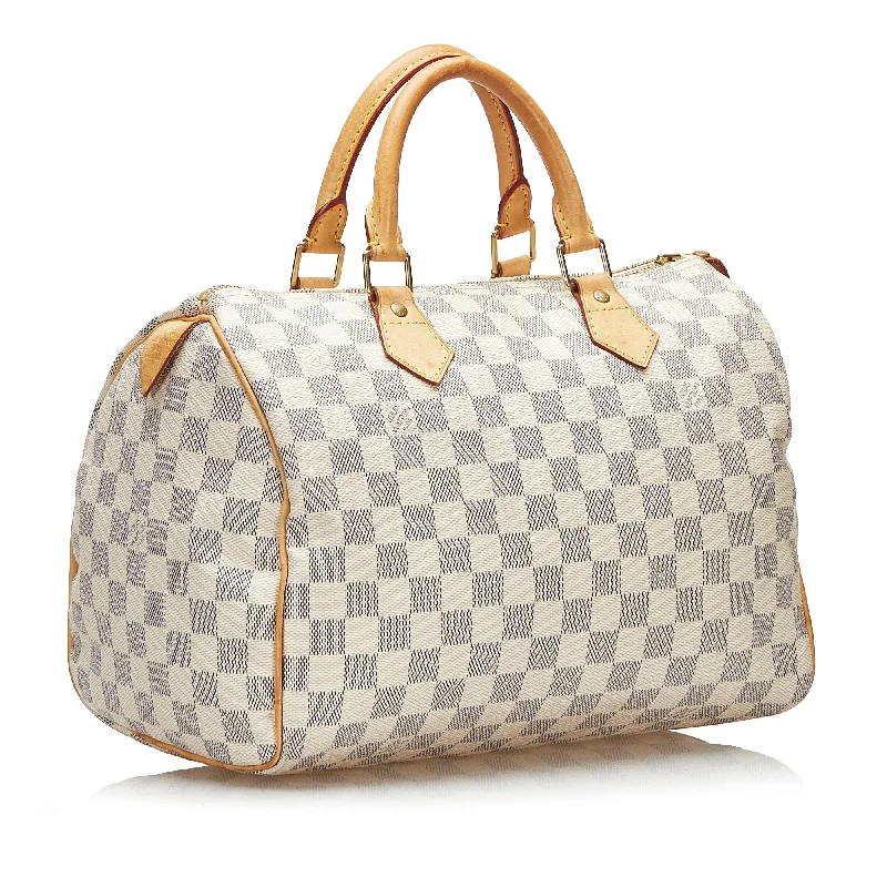 Louis Vuitton Damier Azur Speedy 30 (SHG-37849)