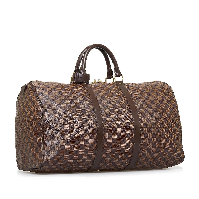 Louis Vuitton Damier Ebene Keepall 50 (SHG-UojsKN)