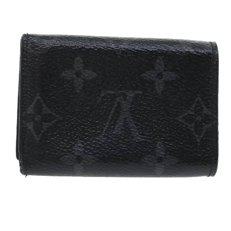 LOUIS VUITTON Eclipse Reverse Discovery Compact Wallet M45417 LV Auth 30594