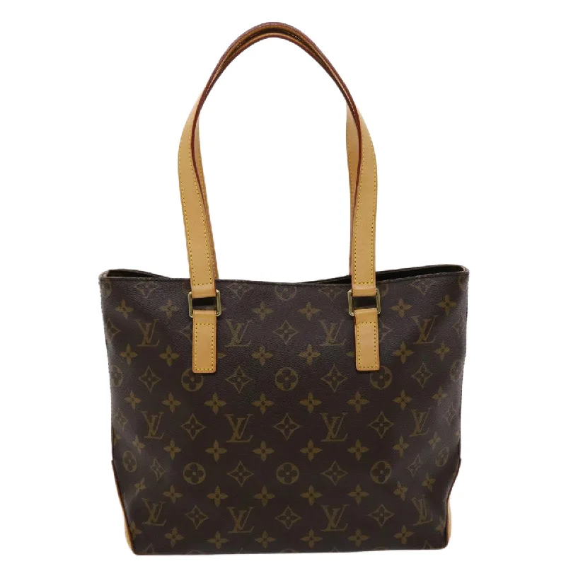 LOUIS VUITTON Monogram Cabas Piano Tote Bag M51148 LV Auth 47419