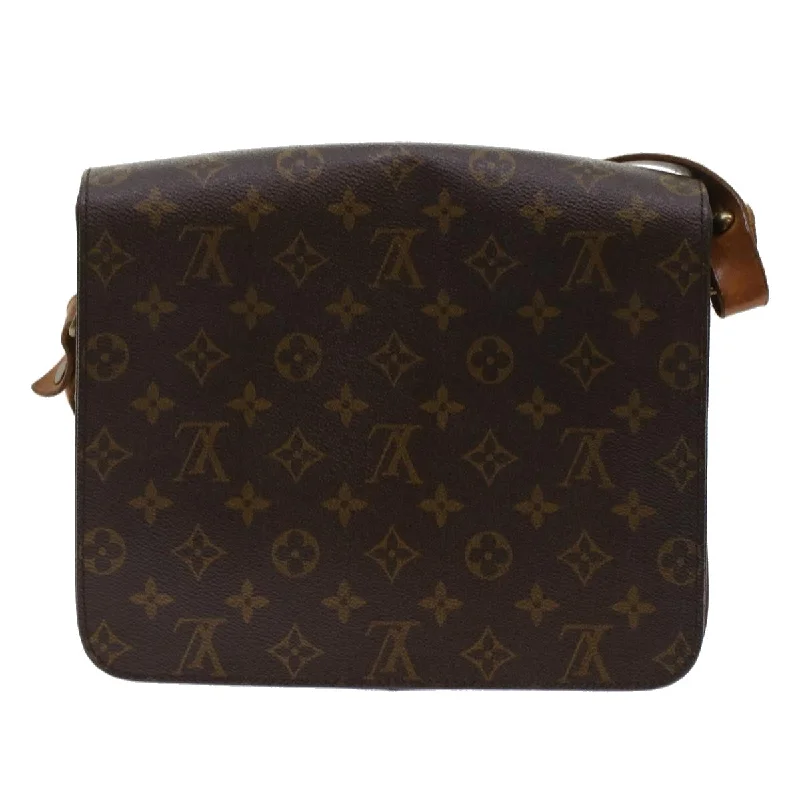 LOUIS VUITTON Monogram Cartouchiere GM Shoulder Bag M51252 LV  am4526