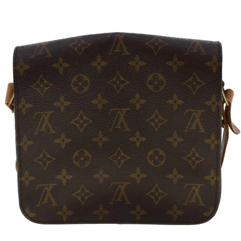 LOUIS VUITTON Monogram Cartouchiere MM Shoulder Bag M51253 LV  rd5501