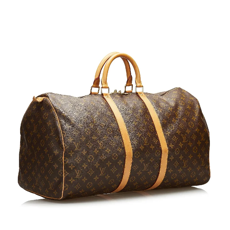 Louis Vuitton Monogram Keepall 55 (SHG-36003)