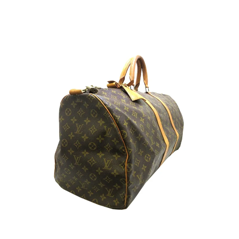 Louis Vuitton Monogram Keepall 55 (SHG-36362)