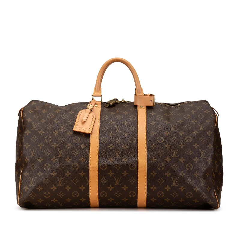 Louis Vuitton Monogram Keepall 55 (SHG-fBv74d)