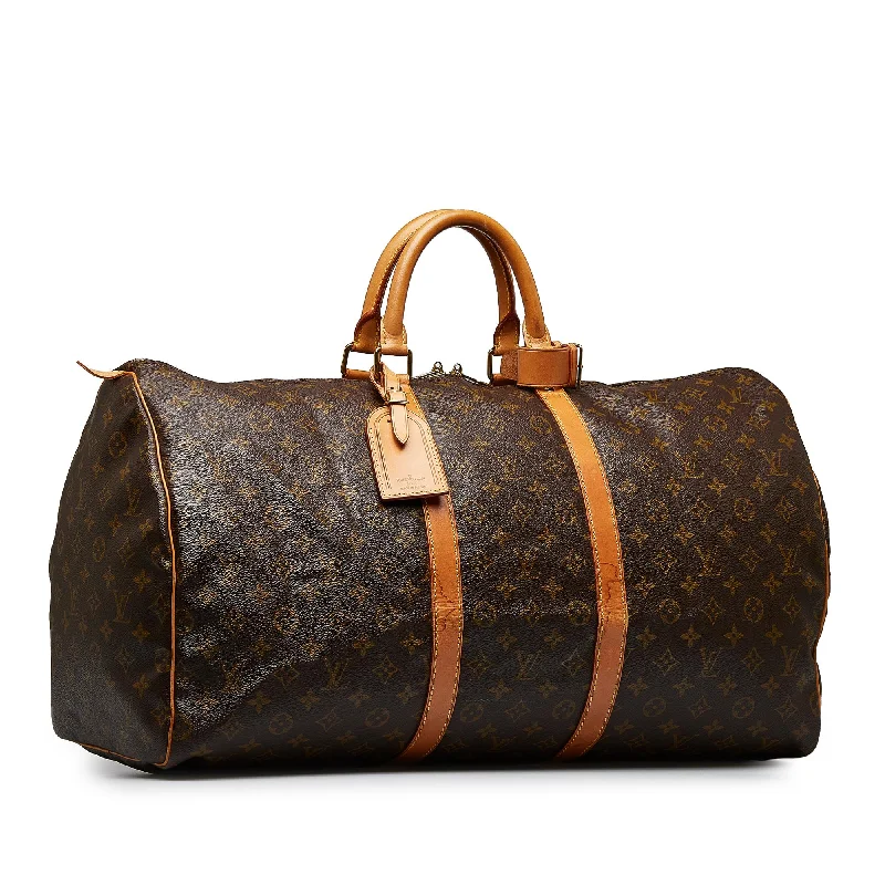 Louis Vuitton Monogram Keepall 55 (SHG-pjKDt8)