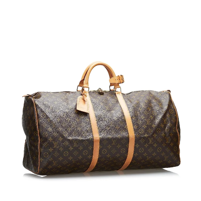 Louis Vuitton Monogram Keepall 60 (SHG-36870)