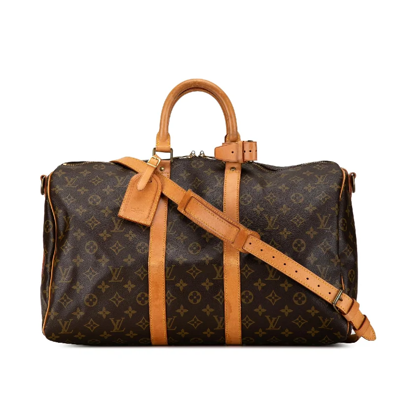 Louis Vuitton Monogram Keepall Bandouliere 45 (SHG-wLWjbb)