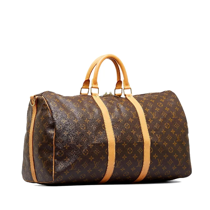 Louis Vuitton Monogram Keepall Bandouliere 50 (SHG-p4ddXY)