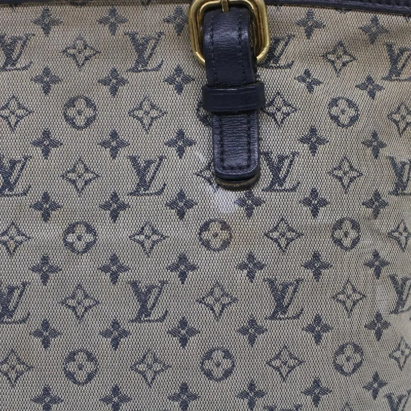 LOUIS VUITTON Monogram Mini Franoise Tote Bag 2way Blue M92208 LV  48808