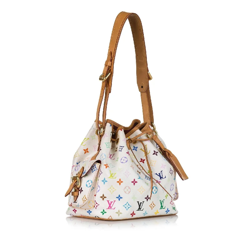 Louis Vuitton Monogram Multicolore Petit Noe (SHG-33711)