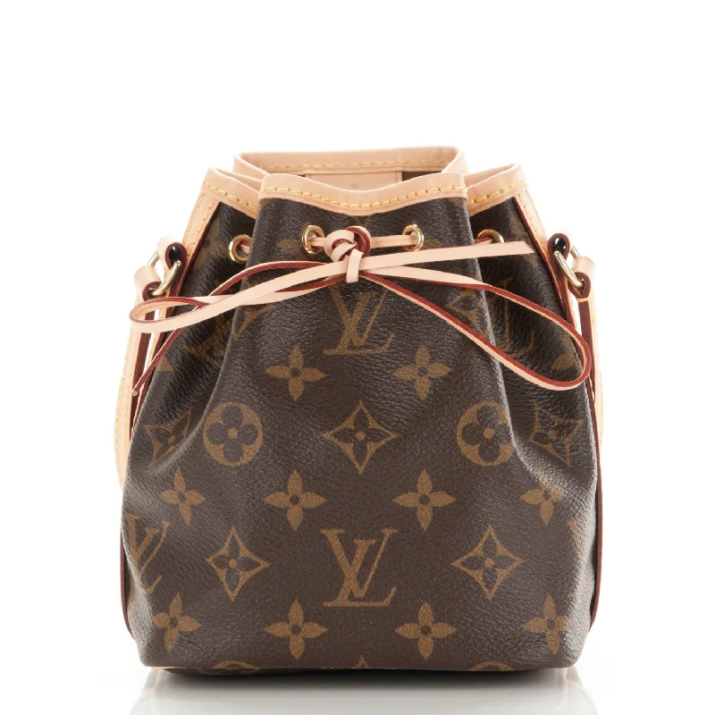 LOUIS VUITTON MONOGRAM NANO NOE SHOULDER BAG