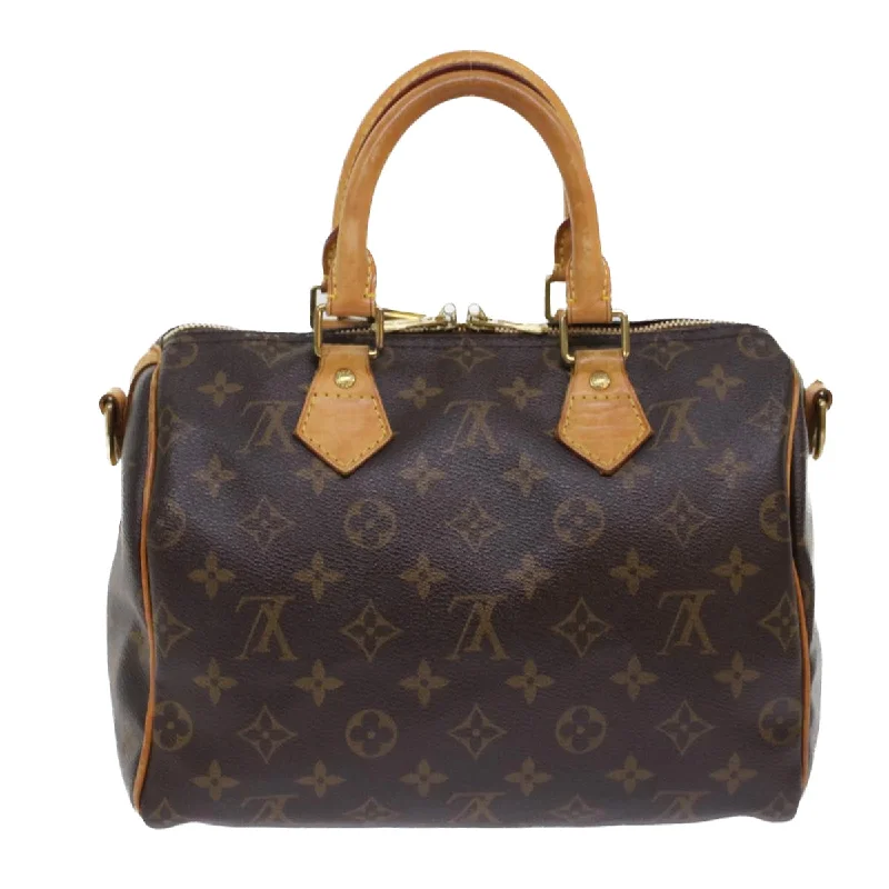 LOUIS VUITTON Monogram Speedy Bandouliere 25 Hand Bag 2way M45948 LV Auth 49666