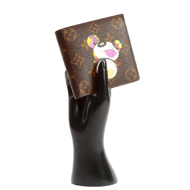 LOUIS VUITTON Takashi Murakami X Monogram Panda Wallet